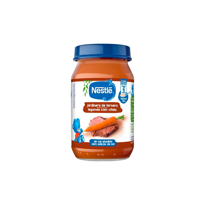 Nestlé Tarrito Jardinera de Ternera 190g