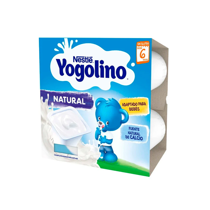 Nestlé Yogolino Tarrina de Lácteo Natural 4x110g
