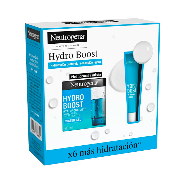 Neutrogena Hydro Boost Pack Gel de Agua 50ml + Contorno Ojos 15ml