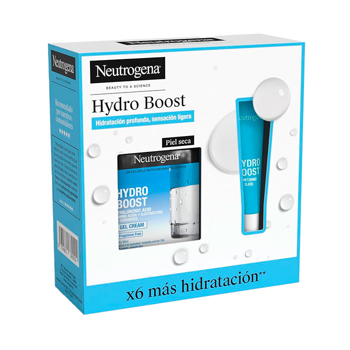 Neutrogena Hydro Boost Pack Gel de Agua 50ml + Contorno Ojos 15ml