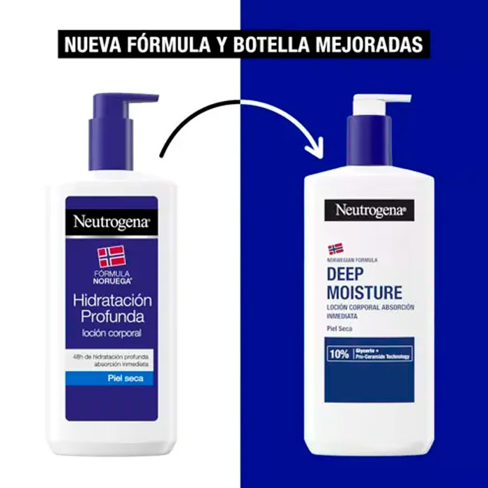 Neutrogena Loción Corporal Hidratación Profunda 2x1 750ml