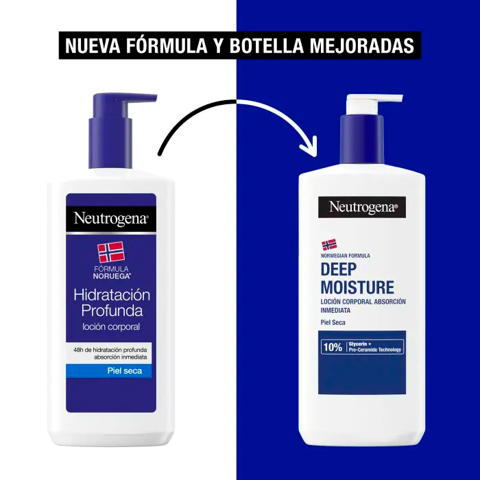 Neutrogena Loción Corporal Hidratación Profunda 400ml