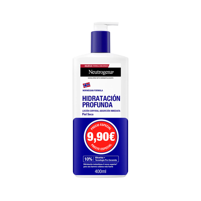 Neutrogena Loción Corporal Hidratación Profunda 400ml