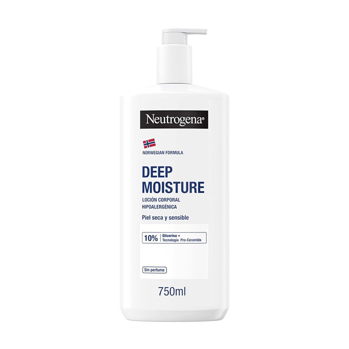 Neutrogena Loción Corporal Hidratación Profunda Hipoalergénica 750ml