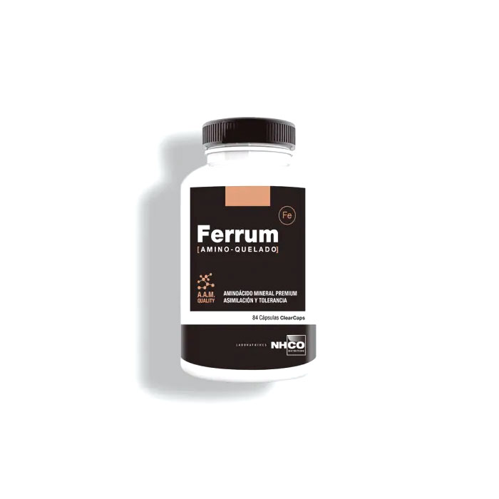 Nhco Ferrum Amino Quelado 84 Cápsulas
