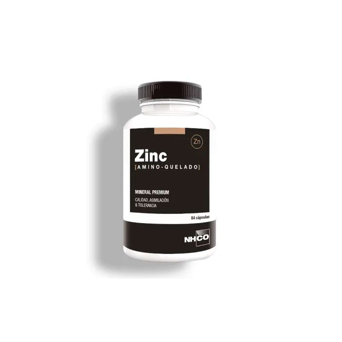 Nhco Zinc Amino Quelado 84 Cápsulas