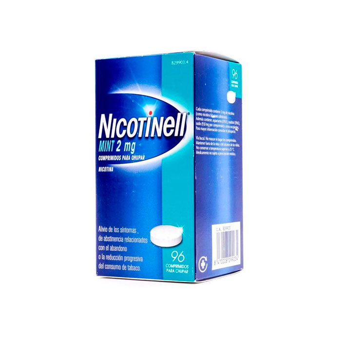 Nicotinell Mint 2 mg 96 Comprimidos Para Chupar