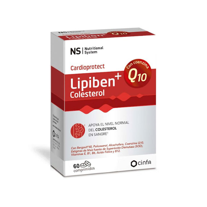 Ns Cardioprotect Lipiben+ Colesterol 60 Comprimidos