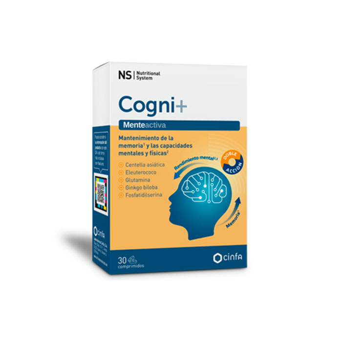 Ns Cogni+ Menteactiva 30 Comprimidos