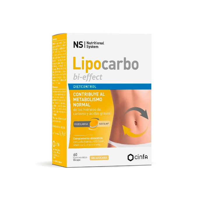 Ns Lipocarbo Bi-effect 60 Comprimidos