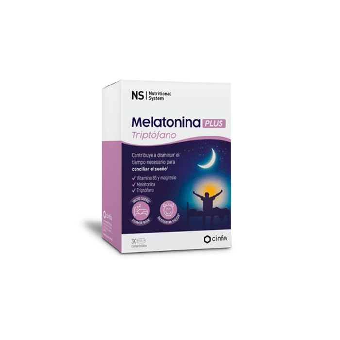 Ns Melatonina Plus Triptófano 30 Comprimidos