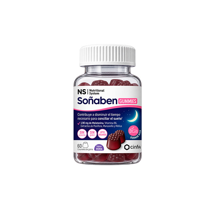 Ns Soñaben 60 Gummies Sabor Mora