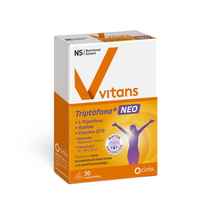 Ns Vitans Triptófano+ Neo 30 Comprimidos