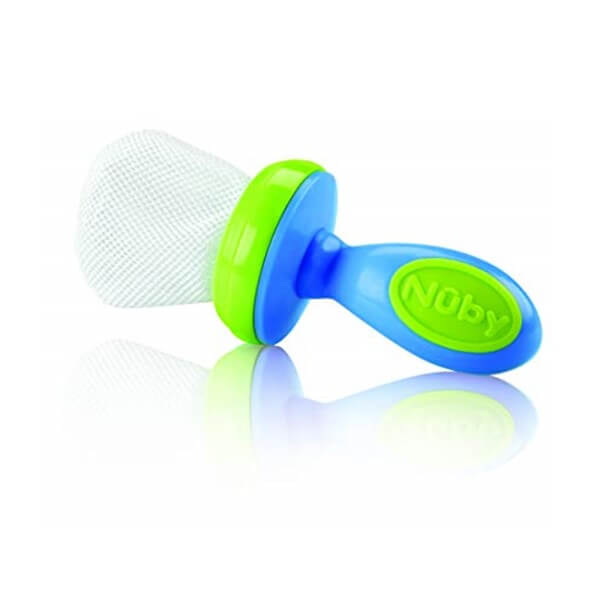 Nuby Cesta Mordedor de Fruta Azul