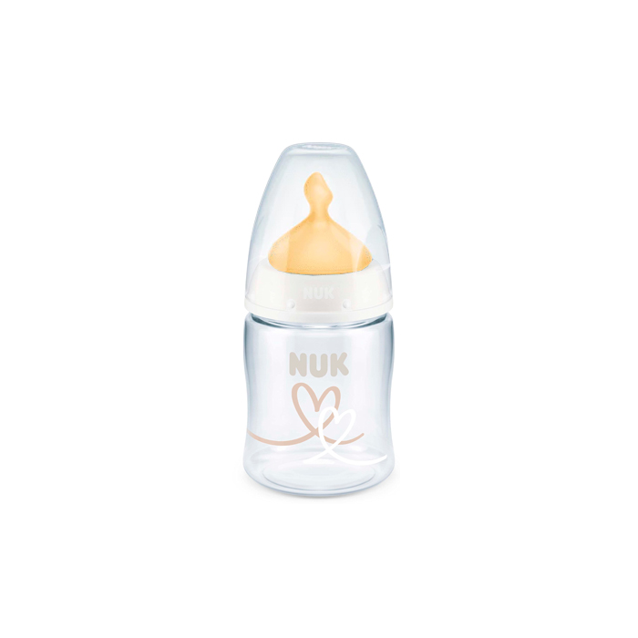 Nuk Biberon Fc+ Pp Latex con Control de Temperatura 0-6m Blanco 150ml