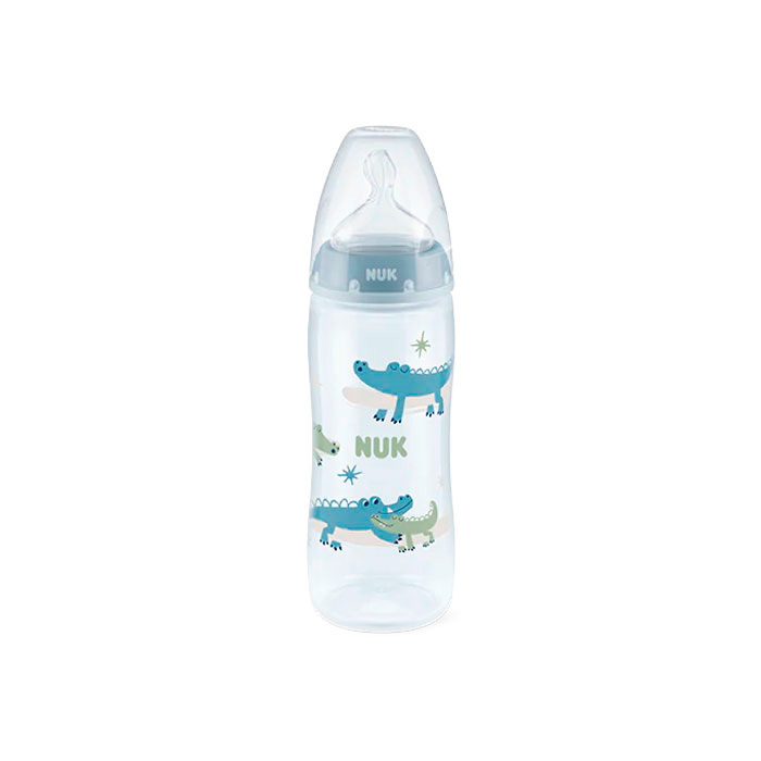 Nuk Biberón Fc+ Pp Silicona con Control de Temperatura 0-6m Azul 300ml