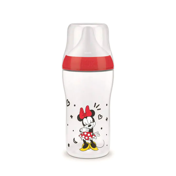 Nuk Biberón Perfect Match Silicona 3m+ Minnie 260ml