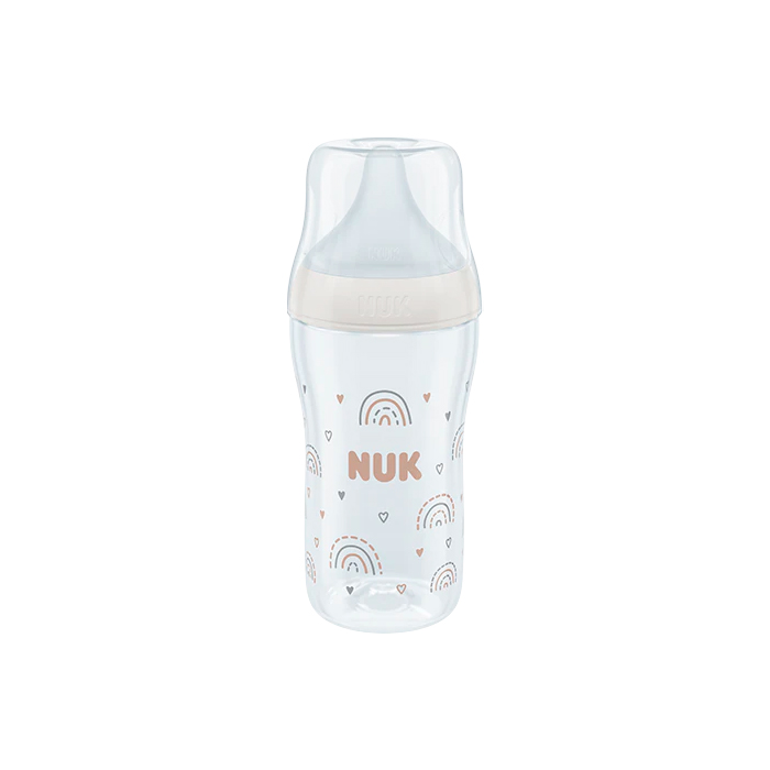 Nuk Biberón Perfect Match Silicona 3+m Blanco 260ml