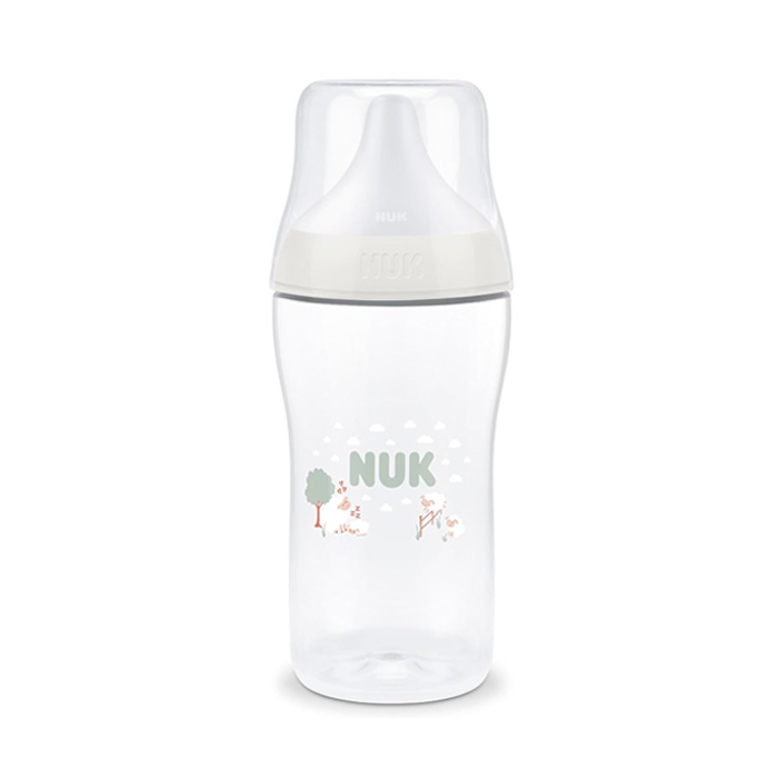 Nuk Biberón Perfect Match Talla M 3m+ Blanco 260ml
