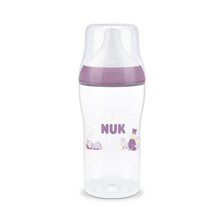 Nuk Biberón Perfect Match Talla M 3m+ Lila 260ml