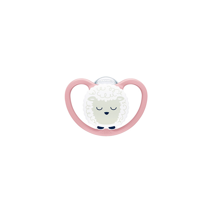 Nuk Chupete Perfect Match Air Night Rosa 6-18m