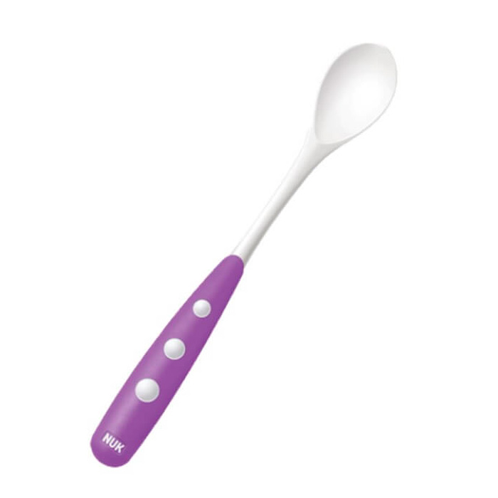 Nuk Cuchara Easy Learning +6m Morada 2uds