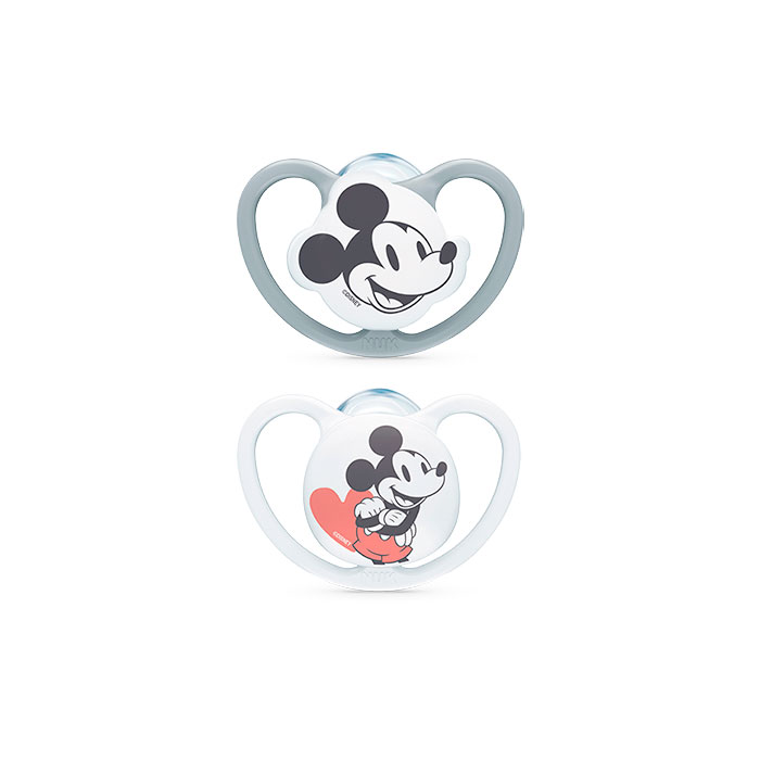 Nuk Pack Chupetes Space Mickey Niño 18-36m