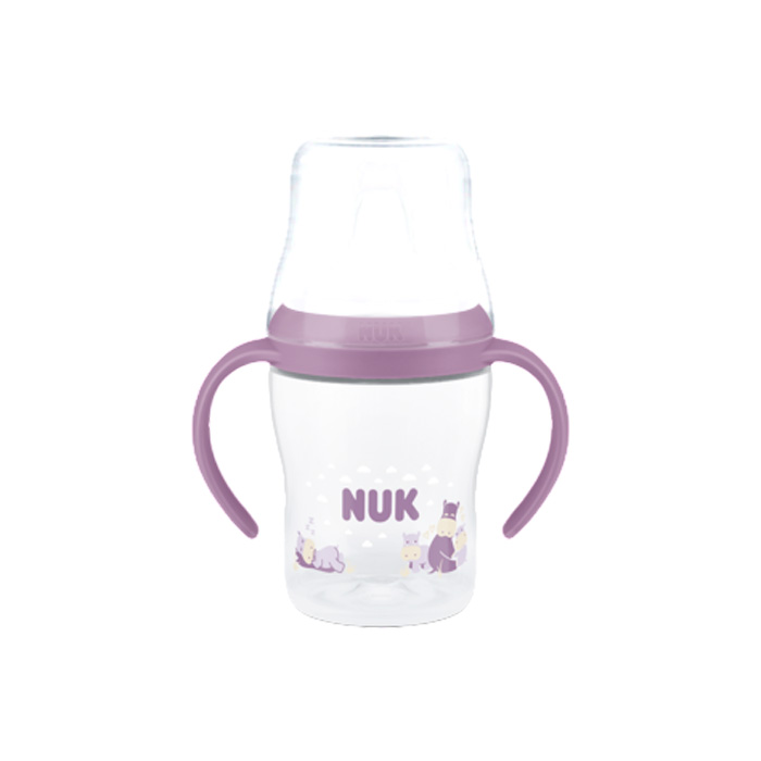 Nuk Perfect Match Biberón de Entrenamiento 6m+ Lila 150ml