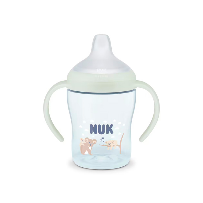 Nuk Perfect Match Biberón de Entrenamiento Night 6m+ Azul 150ml