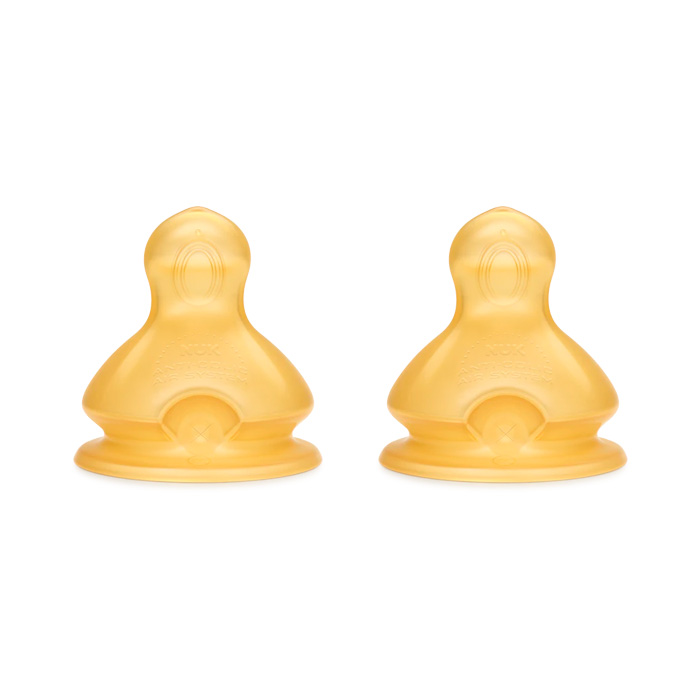 Nuk Tetina First Choice+ Látex Talla M 0-6m 2 Unidades