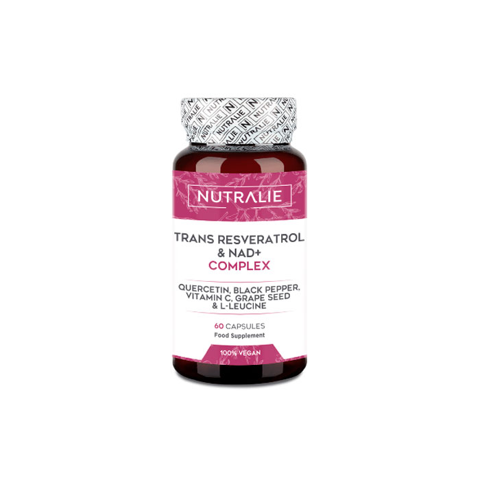 Nutralie Trans-resveratrol & Nad+ Complex 60 Cápsulas