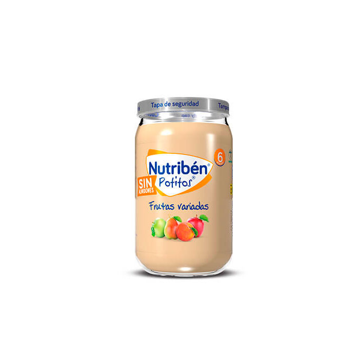 Nutribén Potitos Frutas Variadas Sin Almidones 235g