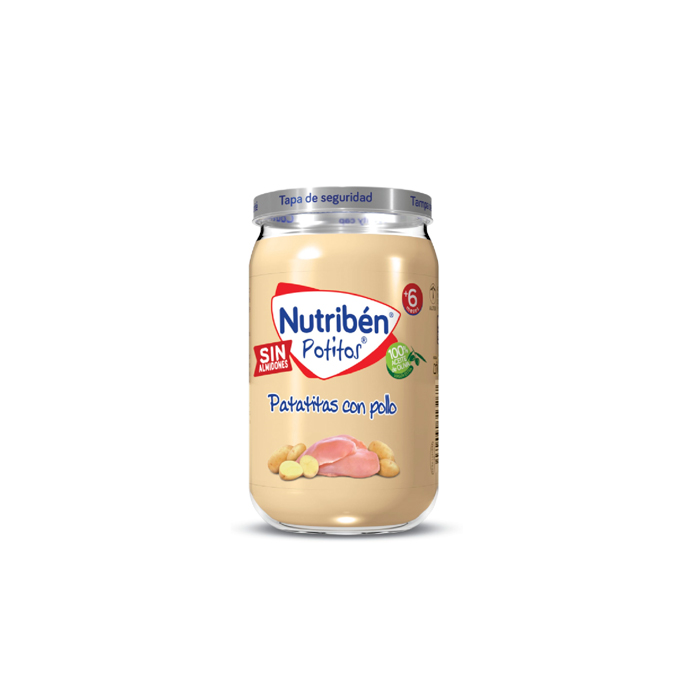 Nutribén Potitos Pollo con Patatitas 235g