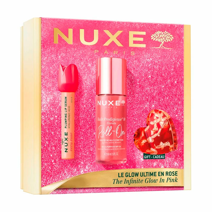 Nuxe Cofre El Glow Infinito en Rosa