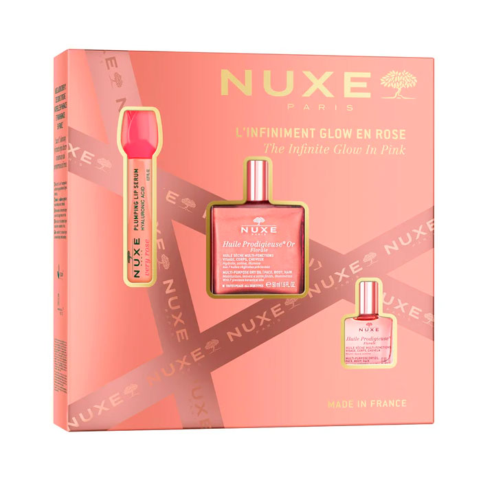 Nuxe Cofre El Glow Infinito en Rosa