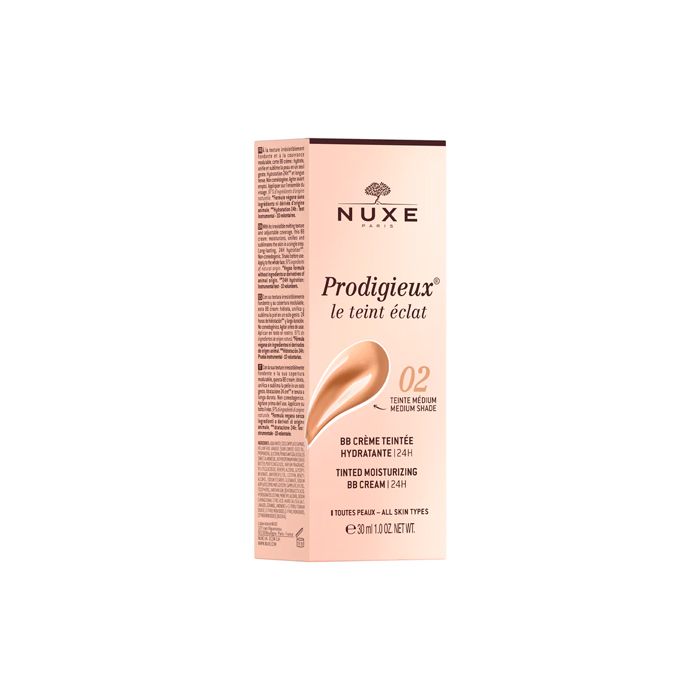 Nuxe Prodigieux Bb Cream Hidratante con Color Tono Medio 30ml