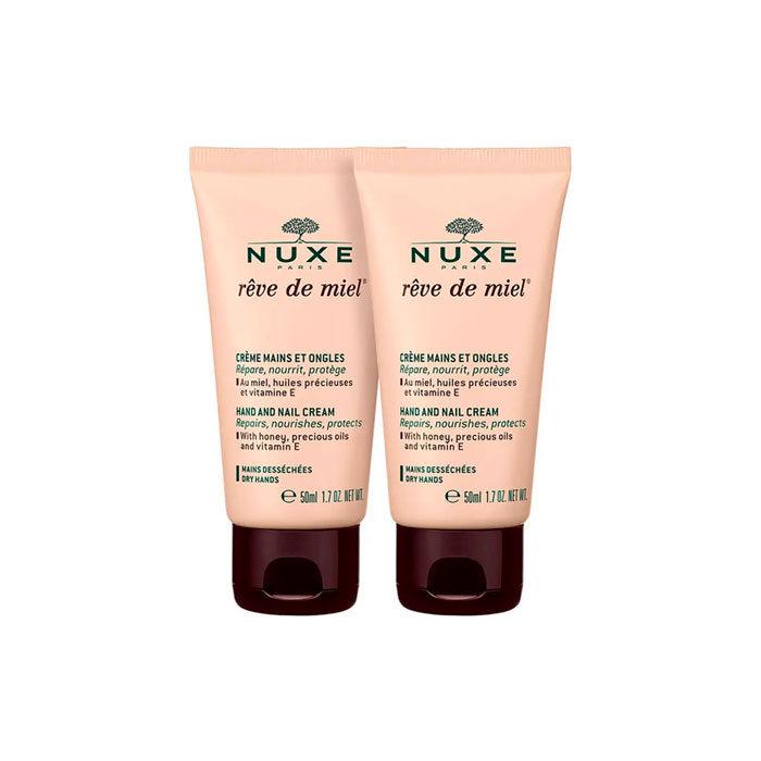 Nuxe Reve de Miel Crema Manos y Uñas Duplo 50ml + 50ml