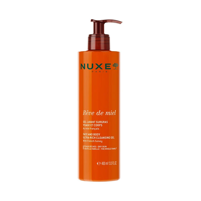 Nuxe Reve de Miel Gel Limpiador Nutritivo Rostro y Cuerpo 400ml