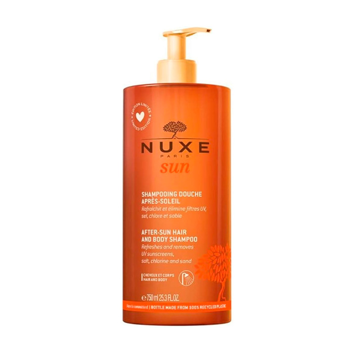 Nuxe Sun Champú y Gel de Ducha Para Después Del Sol 750ml