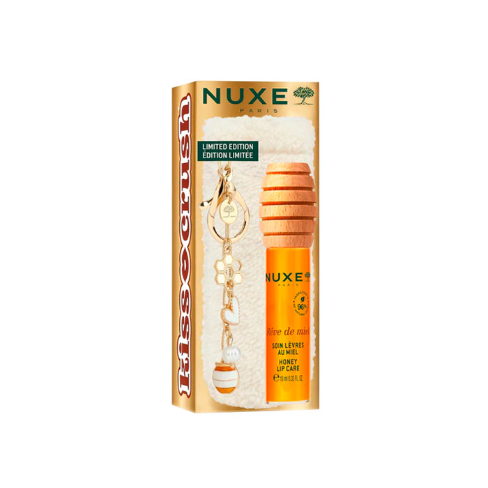 Nuxe Tratamiento Labial con Miel con Funda y Charms 