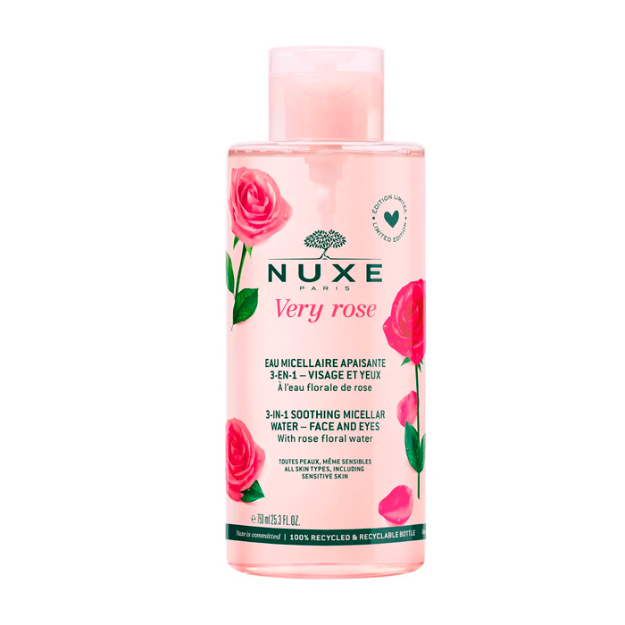 Nuxe Very Rose Agua Micelar Hidratante 3 en 1 750ml