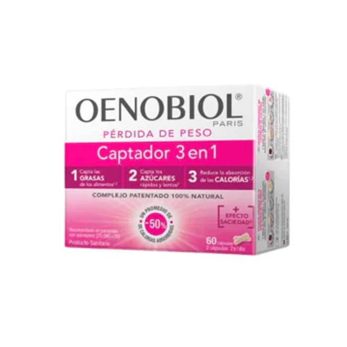 Oenobiol Captador 3 en 1 60 Cápsulas