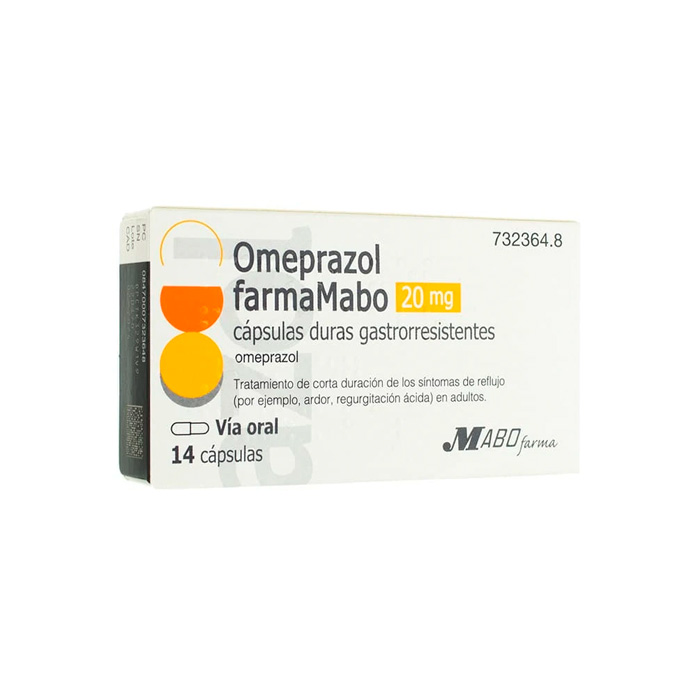 Omeprazol Farmamabo 20 mg 14 Cápsulas