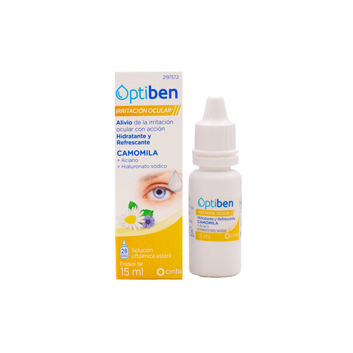Optiben Irritación Ocular+ Frasco 15ml