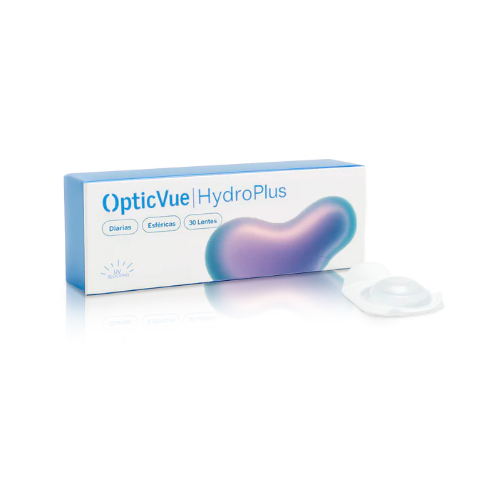 Opticvue Hydroplus Lentillas Uso Diario -6.50 Pwr 30uds