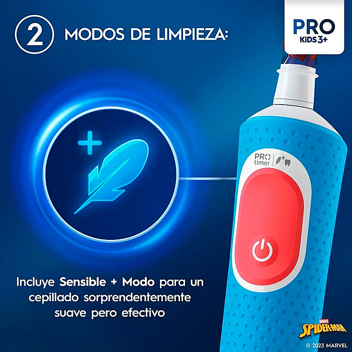 Comprar ORAL-B CEPILLO ELÉCTRICO DENTAL PRO KIDS SPIDERMAN+FUNDA