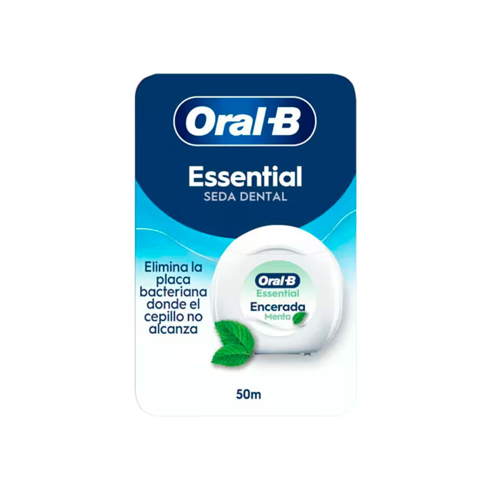 Oral-b Essential Seda Dental Encerada Menta 50m