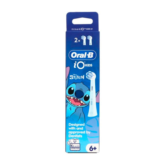 Oral-b Io Kids Recambio Cepillo Eléctrico Stictch 6+ 2 Unidades