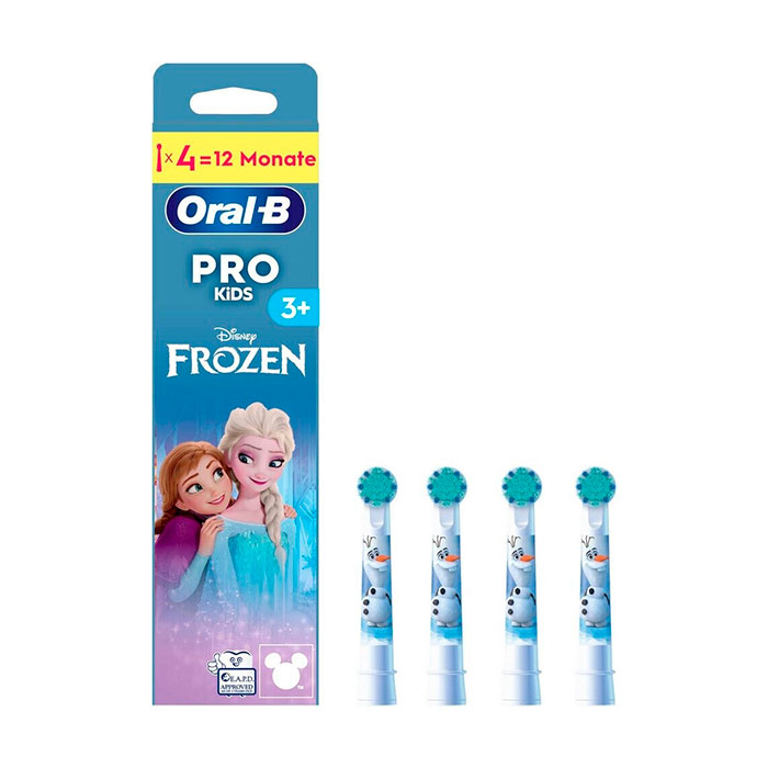 Oral-b Recambio Cepillo Eléctrico Por Kids Frozen 4 Unidades