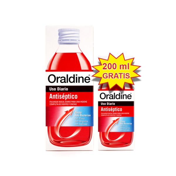 Oraldine Antiseptico Pack 400ml + 200ml